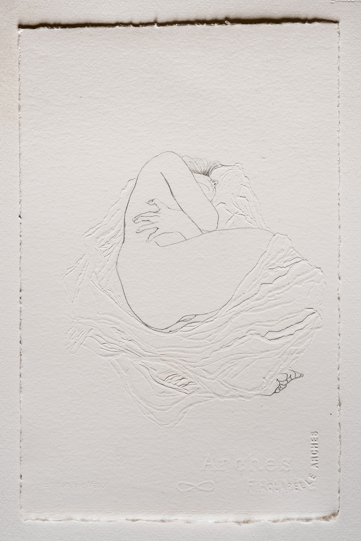 Cut#1 - dessin et découpe au scalpel sur papier Arches 320g. 20x30 cm. 2017 WEB