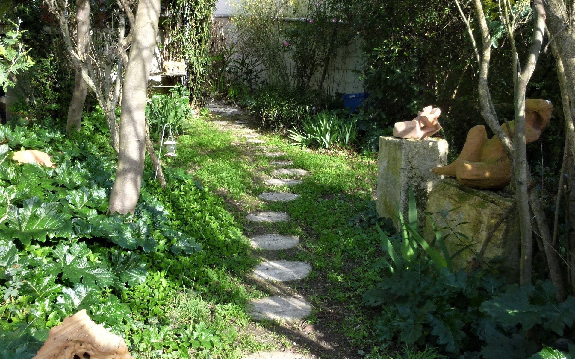 jpo jardin de sculptures F. Fournié J.L. Rouget