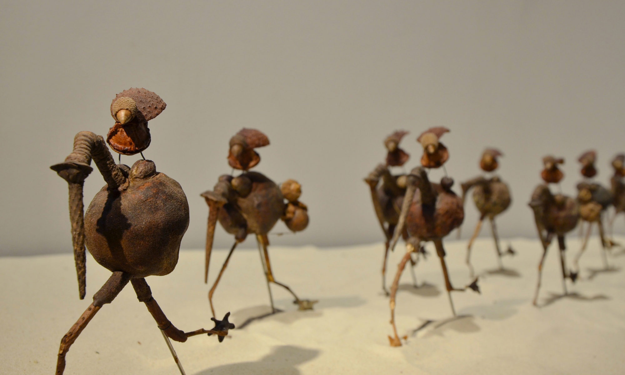 Cavaliers / Migrations 2 / Végétaux séchés