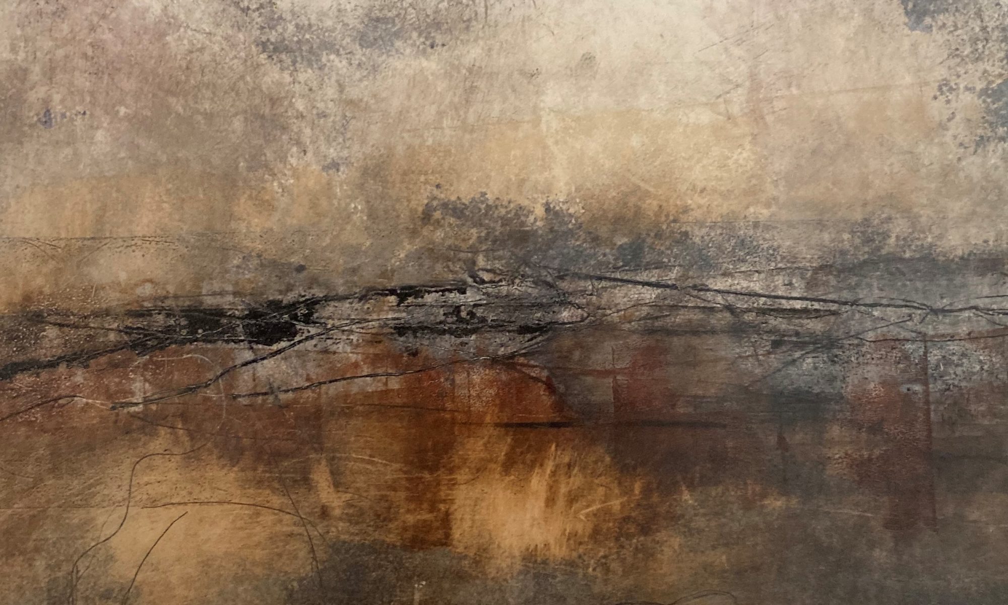 Brume- monotype  60x60cm