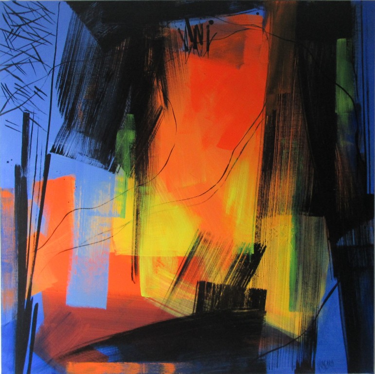 Acrylique sur toile_100x100