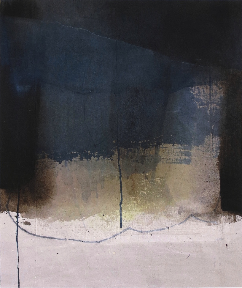 75 x 63 cm acryl sur toile non tendue