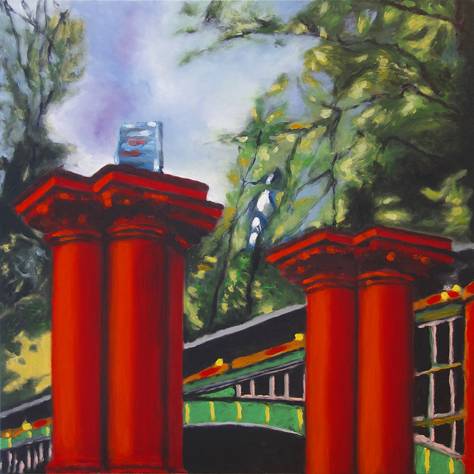 Walking On Blackfriars Road Bridge