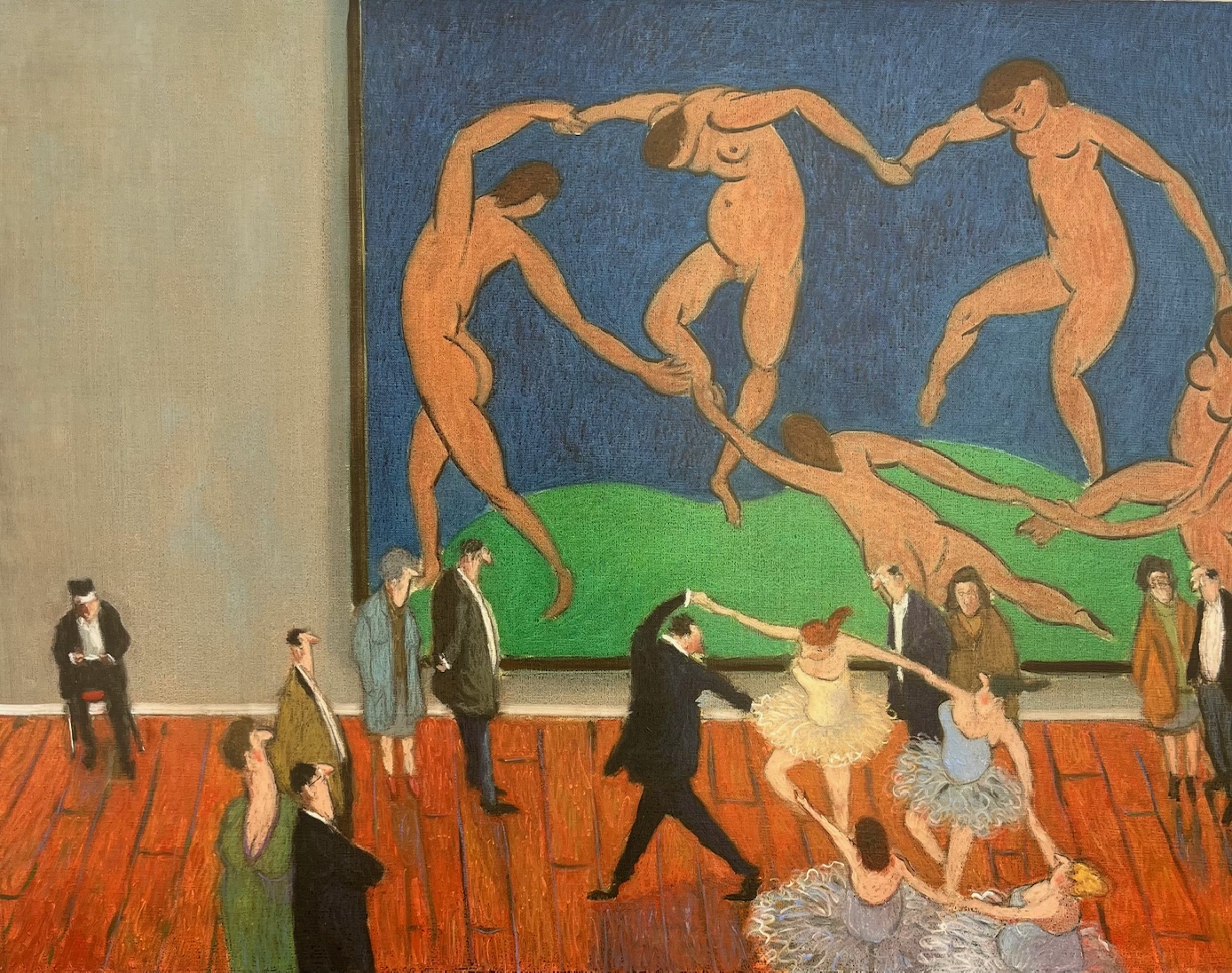 89x116cm - entrer dans la danse