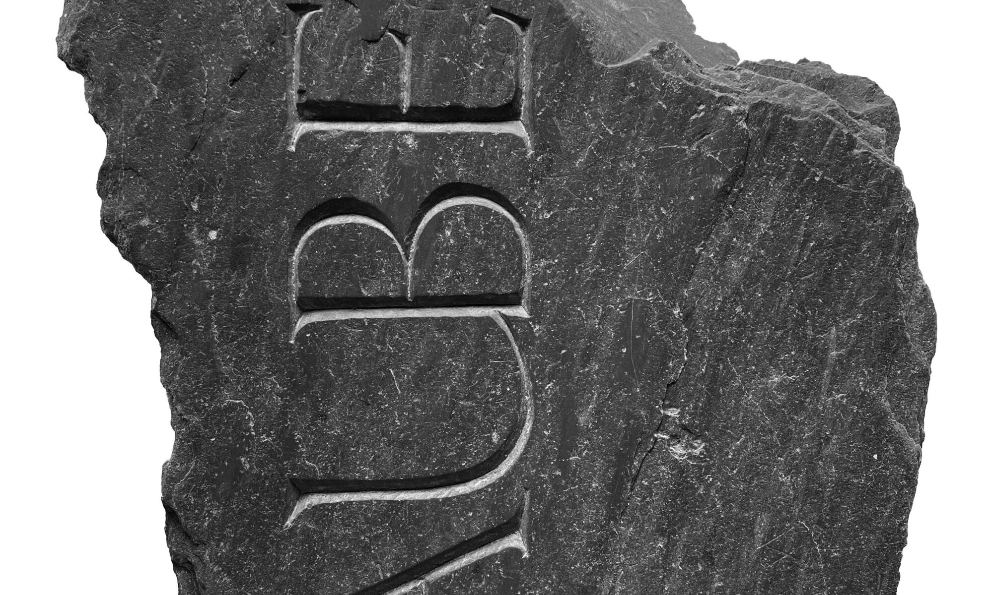 FL Gravure AUBE sur ardoise