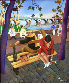 Une œuvre de DHOMPS Catherine